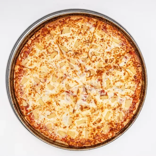 Hawaiian Pizza at Pizza 64 Winnipeg