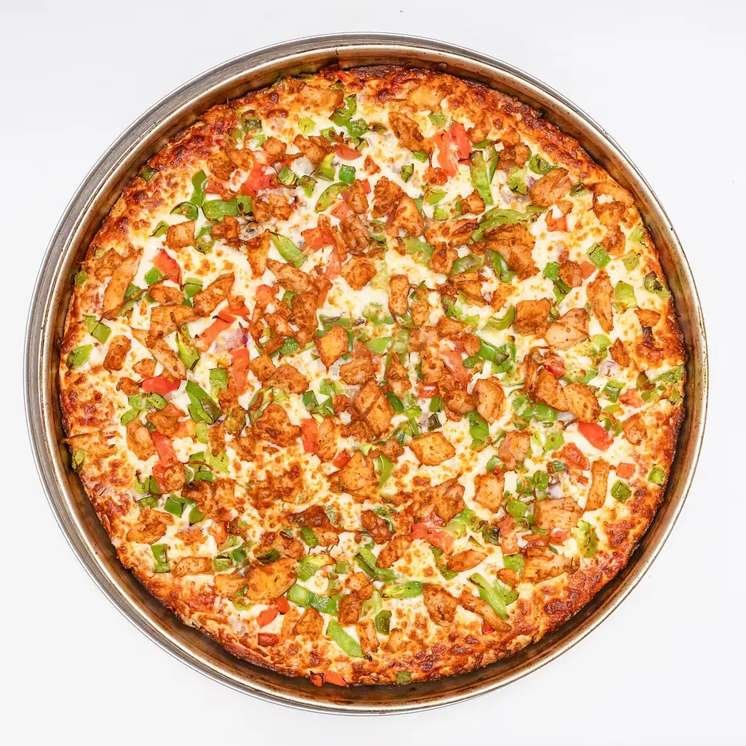 Tandoori Chicken Pizza at Pizza 64 Winnipeg